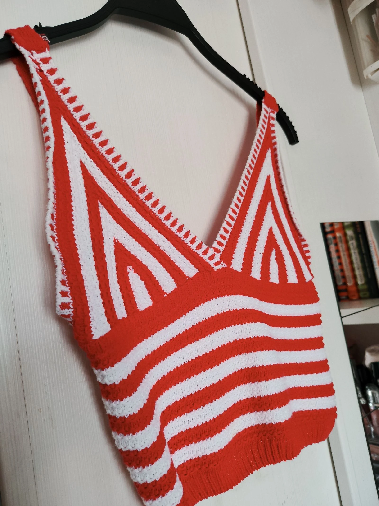 Striped crochet top Made in Italy Size XS or 34 – photo 8